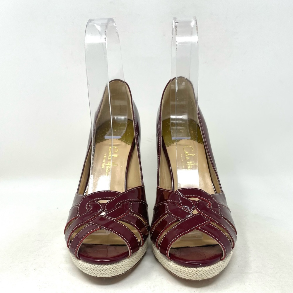Cole Haan‎ D21439 Pumps Red Patent Leather Womens 6 - Picture 3 of 8